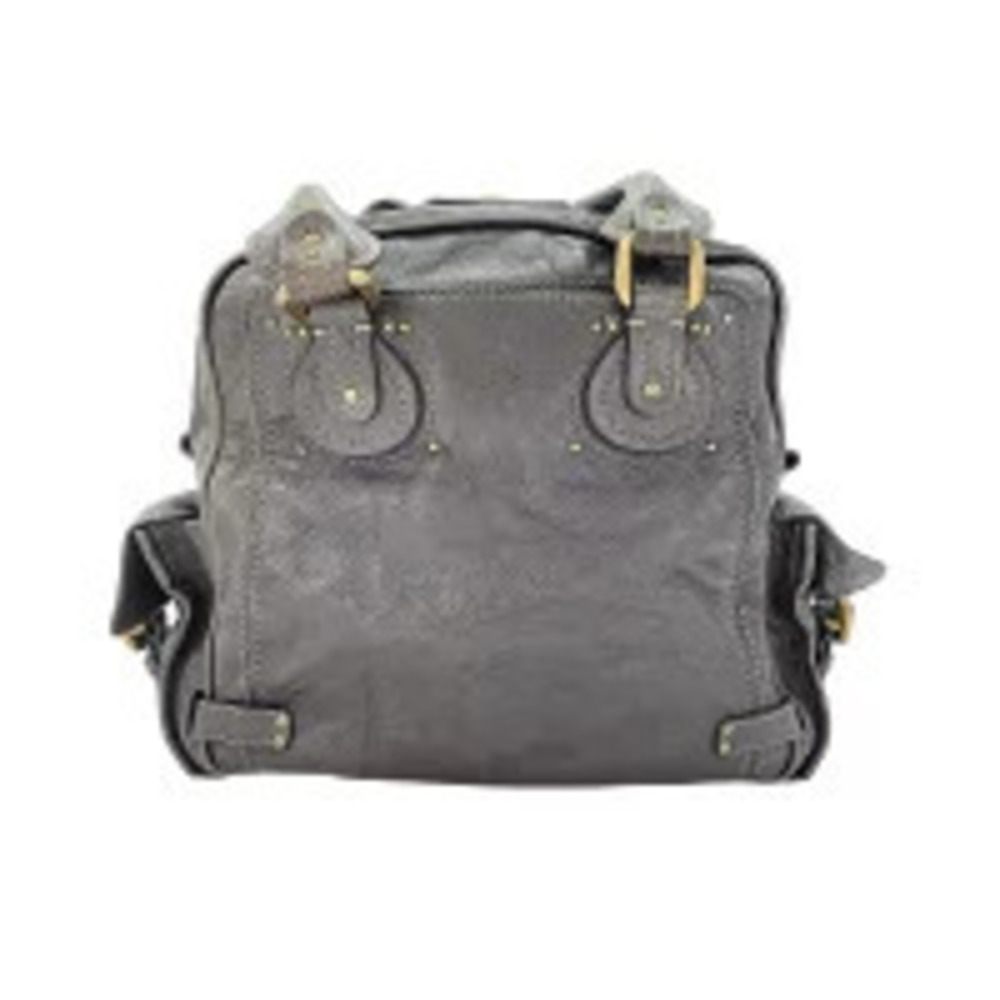 Chloe Leather Paddington Handbag Brown